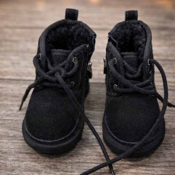 UGG Other - UGG Kids Black Suede Boots